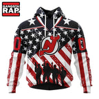 NHL New Jersey Devils Specialized Kits For Honor USS Military Hoodie, Hoodie T-Shirt