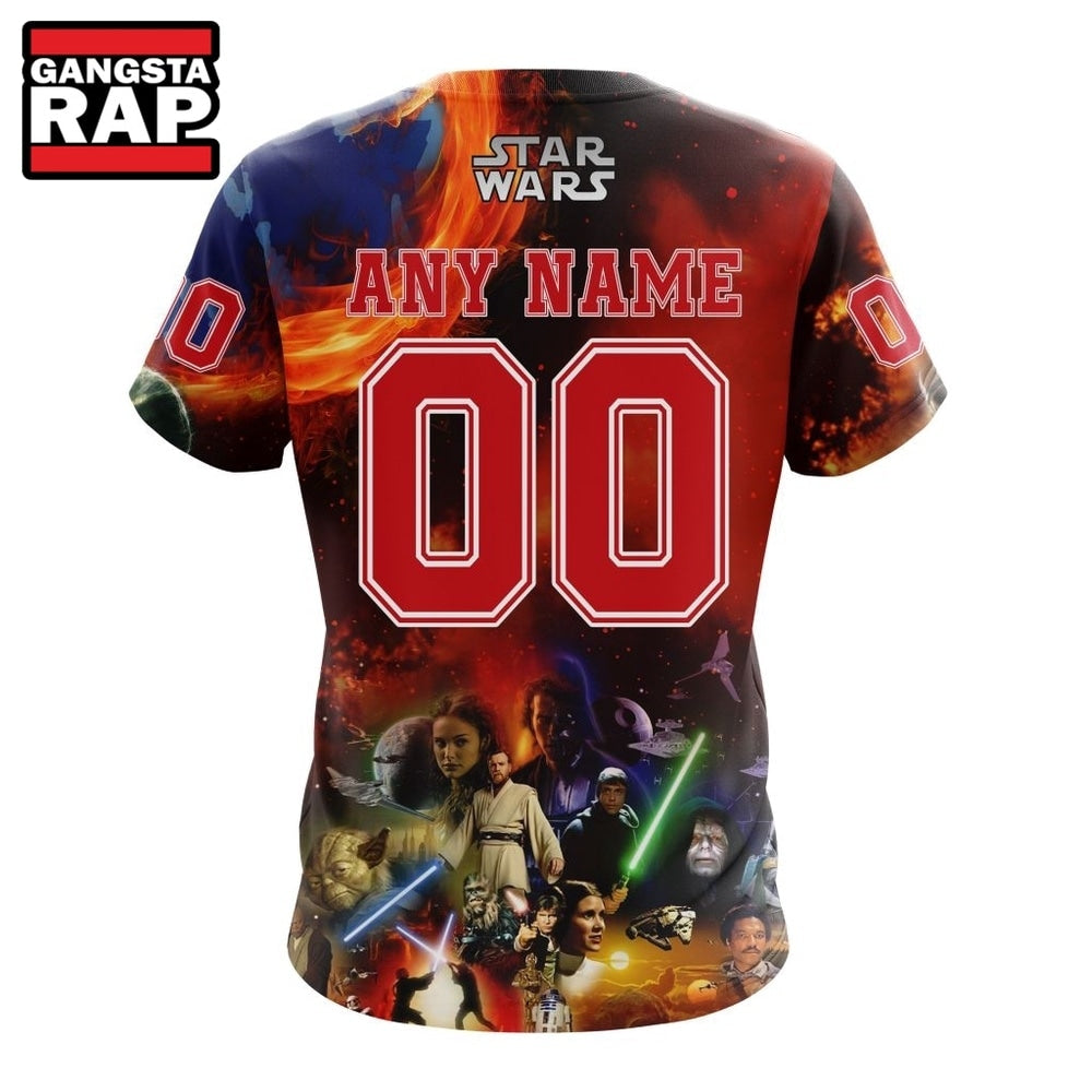 NHL New Jersey Devils x Star War Specialized Design Hoodie, T Shirt