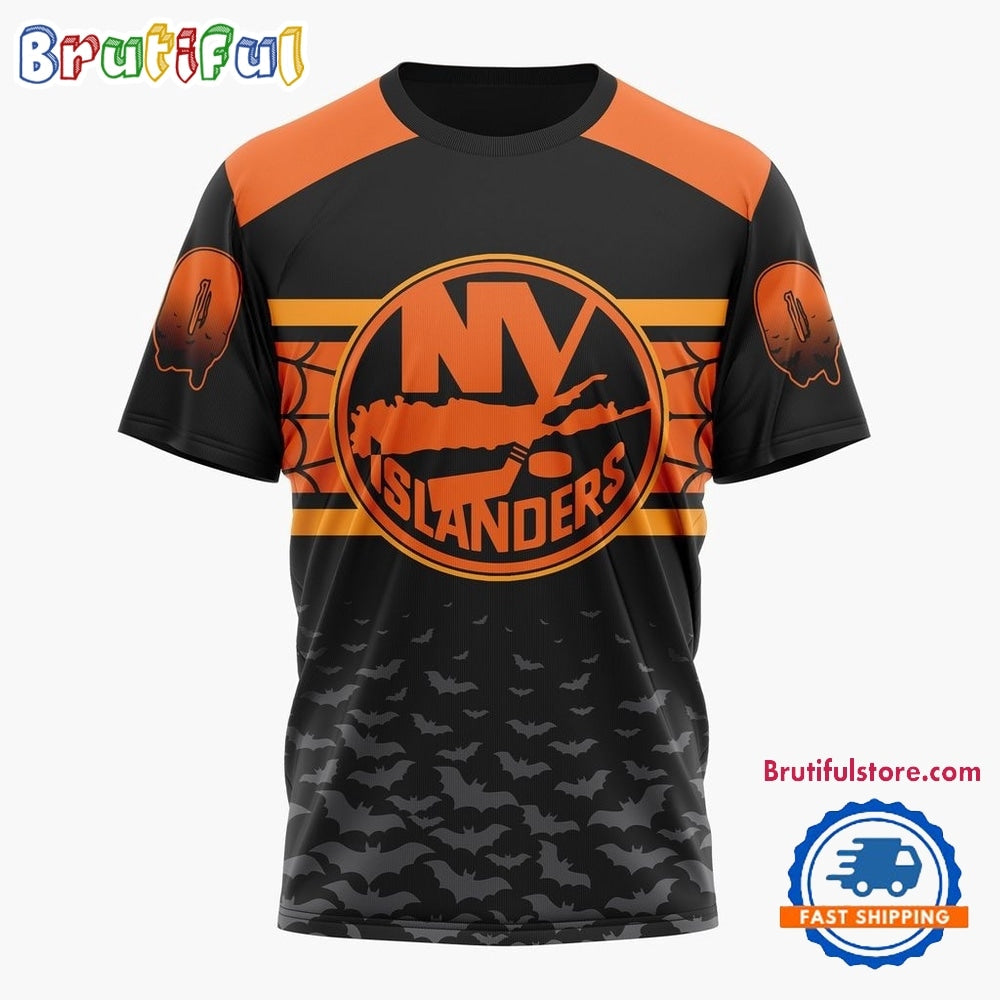 NHL New York Islanders Halloween Design Personalized Hoodie, T Shirt, Sweatshirt