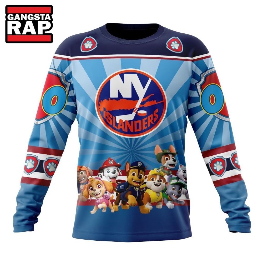 NHL New York Islanders Special Paw Patrol Kits Hoodie, Hoodie T-Shirt