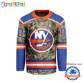 NHL New York Islanders Special Realtree Camo Hunting Hockey Jersey