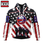 NHL New York Islanders Specialized Kits For Honor USS Military Hoodie, Hoodie T-Shirt