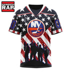 NHL New York Islanders Specialized Kits For Honor USS Military Hoodie, Hoodie T-Shirt