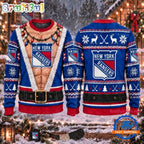 NHL New York Rangers Funny Body Christmas Ugly Sweater