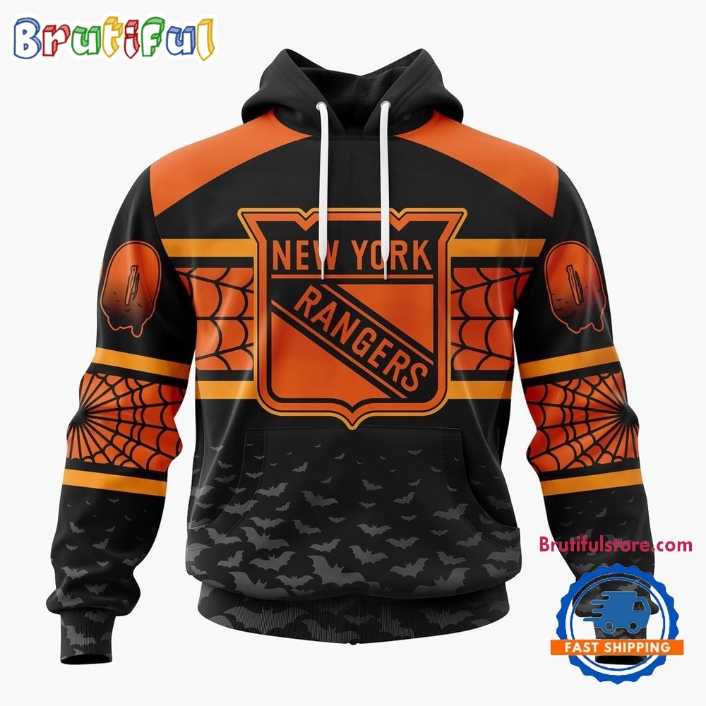 NHL New York Rangers Halloween Design Personalized Hoodie, T Shirt, Sweatshirt
