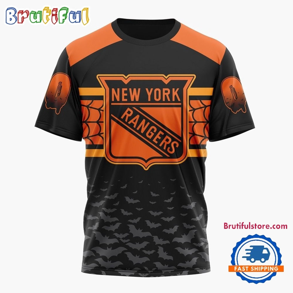 NHL New York Rangers Halloween Design Personalized Hoodie, T Shirt, Sweatshirt