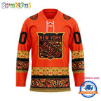 NHL New York Rangers National Day For Truth And Reconciliation Design Hockey Jersey, Sport Jersey Shirt