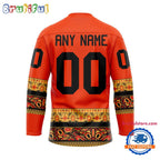 NHL New York Rangers National Day For Truth And Reconciliation Design Hockey Jersey, Sport Jersey Shirt