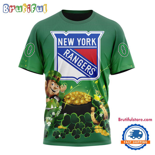 NHL New York Rangers Personalize St. Patrick’s Day Hockey Team T Shirt, Hoodie, Sweatshirt