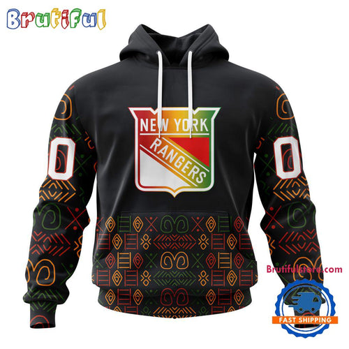 NHL New York Rangers Special Design For Black History Month Hoodie, TShirt, Sweatshirt