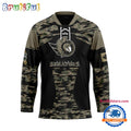NHL Ottawa Senators Custom Honoring Veterans Camo Hockey Jersey