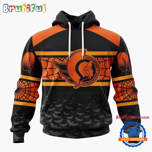 NHL Ottawa Senators Halloween Design Personalized Hoodie, T Shirt, Sweatshirt