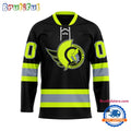 NHL Ottawa Senators Honoring Firefighters Lace Hockey Jersey