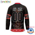 NHL Ottawa Senators Personalized Native American Hockey Jersey
