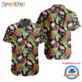 NHL Ottawa Senators Special Flamingo Hawaiian Design Button Shirt