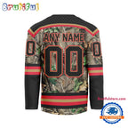 NHL Ottawa Senators Special Realtree Camo Hunting Hockey Jersey