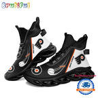NHL Philadelphia Flyers Custom Name High Top Max Soul Shoes, Hockey Team Design Shoes Sneaker