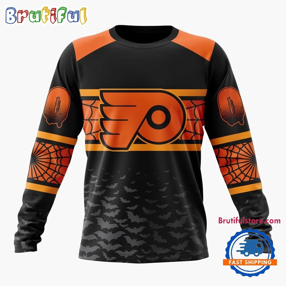 NHL Philadelphia Flyers Halloween Design Personalized Hoodie, T Shirt, Sweatshirt