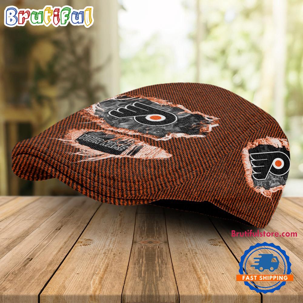 NHL Philadelphia Flyers Hockey Logo Team Design Jeff Cap