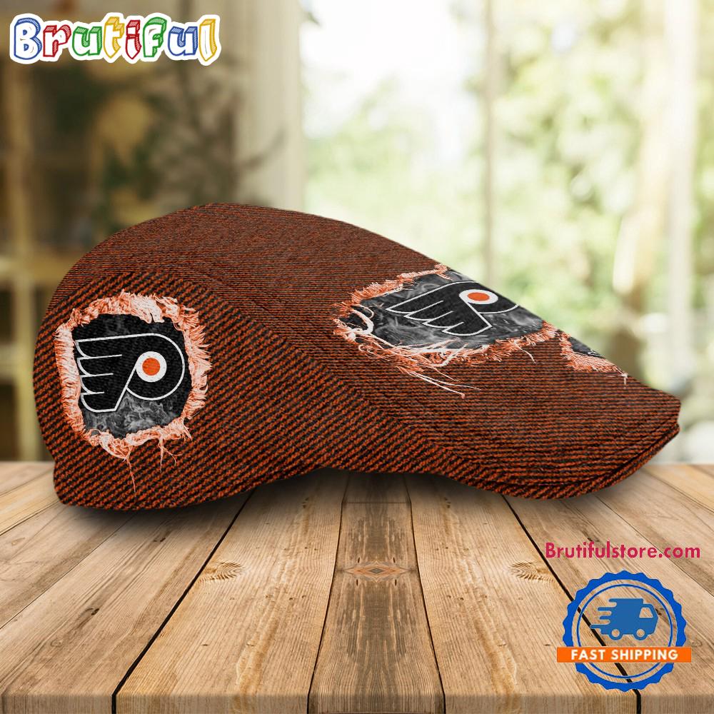 NHL Philadelphia Flyers Hockey Logo Team Design Jeff Cap