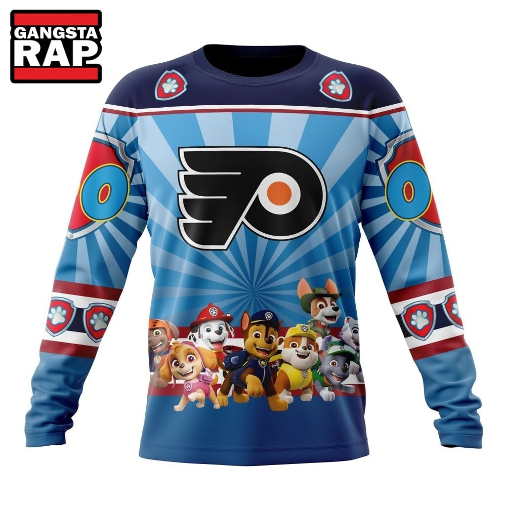 NHL Philadelphia Flyers Special Paw Patrol Kits Hoodie, T Shirt