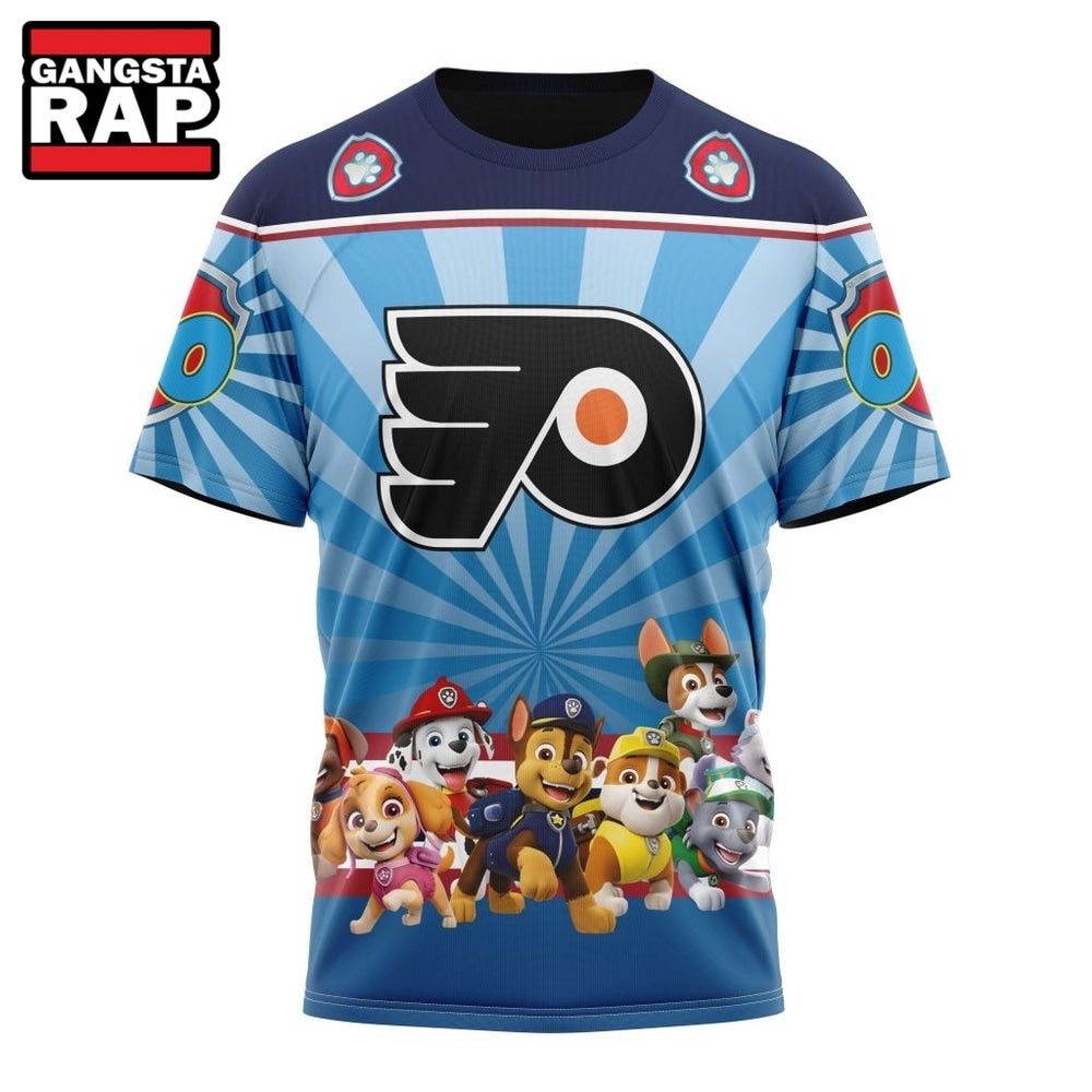 NHL Philadelphia Flyers Special Paw Patrol Kits Hoodie, T Shirt