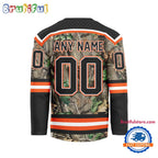 NHL Philadelphia Flyers Special Realtree Camo Hunting Hockey Jersey