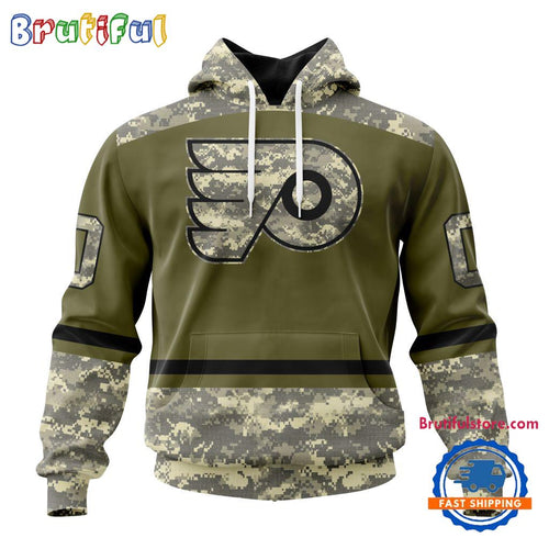 NHL Philadelphia Flyers Special Veterans Military Appreciation Hoodie, TShirt, Sweatshirt