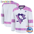 NHL Pittsburgh Penguins 2024 Hockey Fights Cancer Practice Jersey Shirt