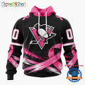 NHL Pittsburgh Penguins 2026 Hockey Pink Fights Breast Cancer Design Hoodie, TShirt, Sweatshirt