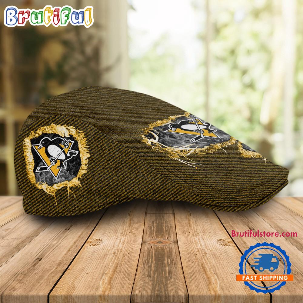 NHL Pittsburgh Penguins Hockey Logo Team Design Jeff Cap