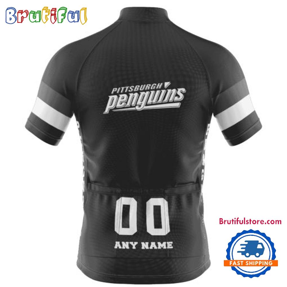 NHL Pittsburgh Penguins Special Mono Cycling Jersey, Hockey Team Design Jersey