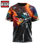 NHL San Jose Sharks x Star War Specialized Design Hoodie, T Shirt