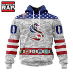 NHL Seattle Kraken Armed Forces Appreciation Design Hoodie, T Shirt