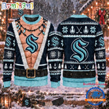 NHL Seattle Kraken Funny Body Christmas Ugly Sweater