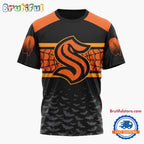 NHL Seattle Kraken Halloween Design Personalized Hoodie, T Shirt, Sweatshirt