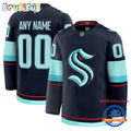 NHL Seattle Kraken Home Premium Custom Hockey Jersey