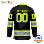 NHL Seattle Kraken Honoring Firefighters Lace Hockey Jersey