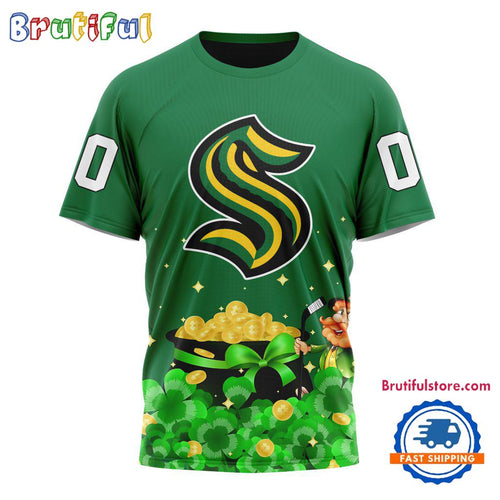 NHL Seattle Kraken Special Design St.Patrick’s Day T Shirt, Hoodie, Sweatshirt