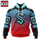 NHL Seattle Kraken Special Retro Gradient Design Hoodie, T Shirt