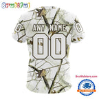 NHL Seattle Kraken Special White Winter Hunting Camo T Shirt, Hoodie, Sweatshirt