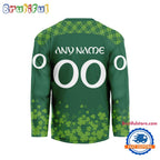 NHL Seattle Kraken St.Patrick’s Day New Design Hockey Jersey