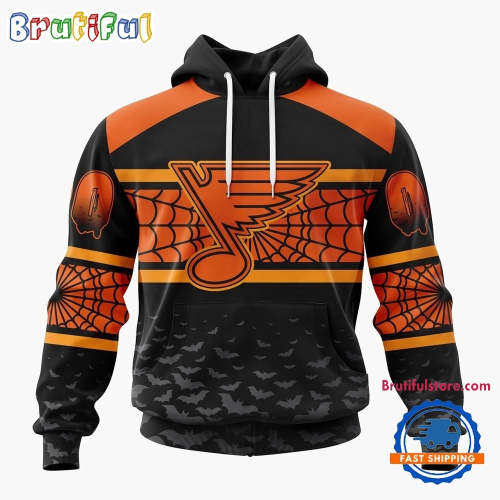 NHL St. Louis Blues Halloween Design Personalized Hoodie, T Shirt, Sweatshirt