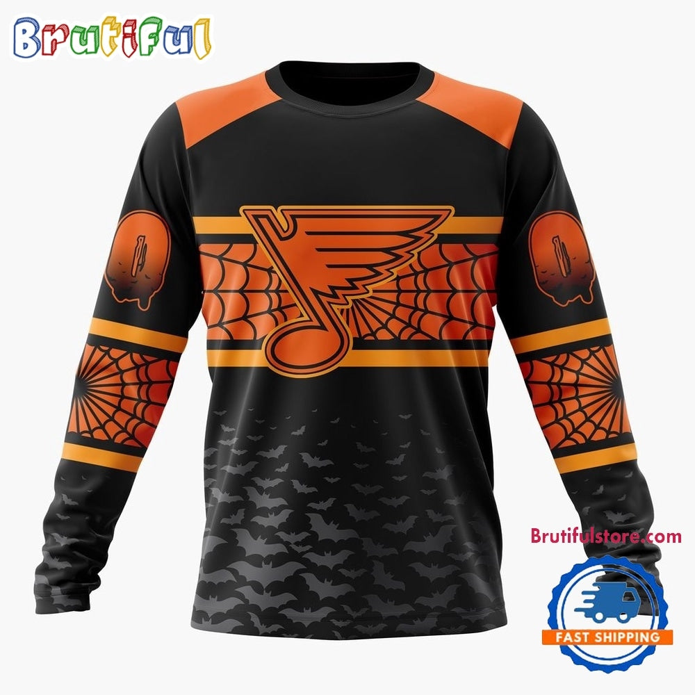 NHL St. Louis Blues Halloween Design Personalized Hoodie, T Shirt, Sweatshirt