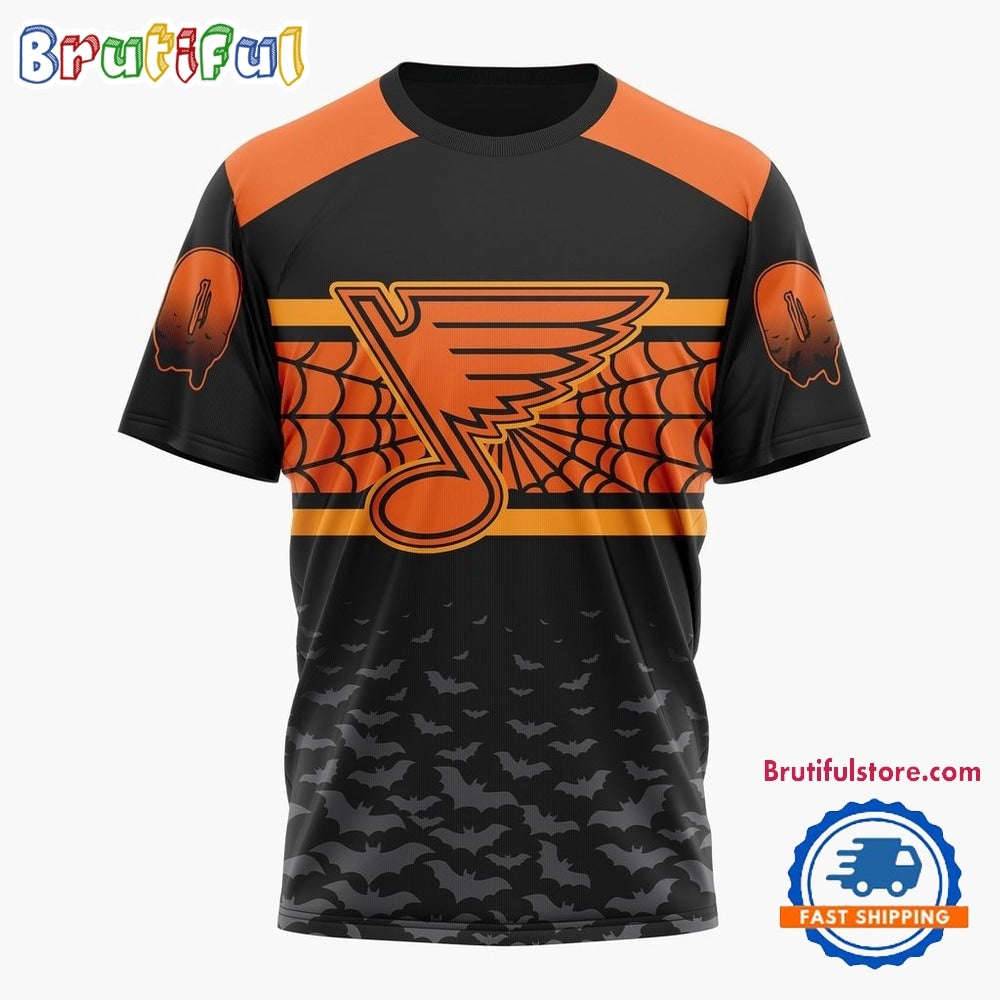 NHL St. Louis Blues Halloween Design Personalized Hoodie, T Shirt, Sweatshirt