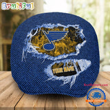 NHL St. Louis Blues Hockey Logo Team Design Jeff Cap