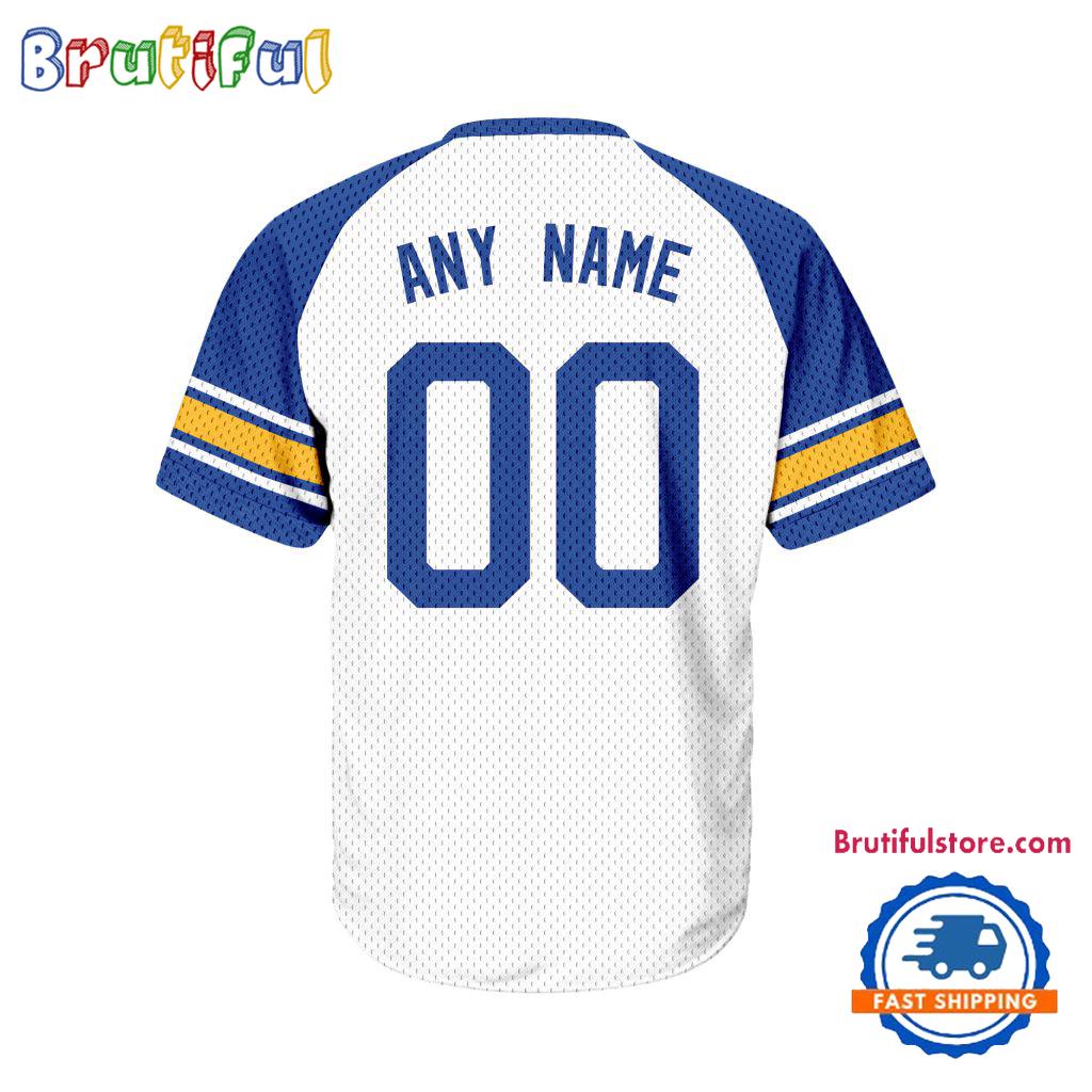 NHL St. Louis Blues Hockey Team Design V-neck Mesh Short Sleeve Jersey