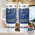 NHL St. Louis Blues Personalized Stanley Diamond Tumbler 40oz