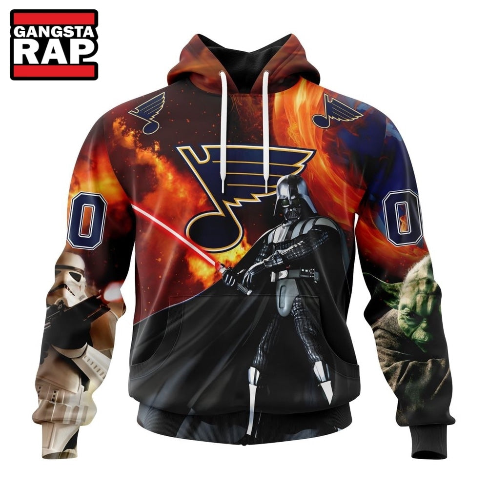NHL St. Louis Blues x Star War Specialized Design Hoodie, T Shirt