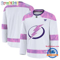 NHL Tampa Bay Lightning 2024 Hockey Fights Cancer Practice Jersey Shirt